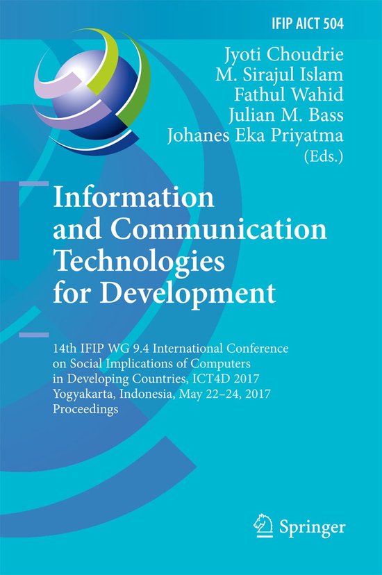 Information and Communication Technologies for Development - cover