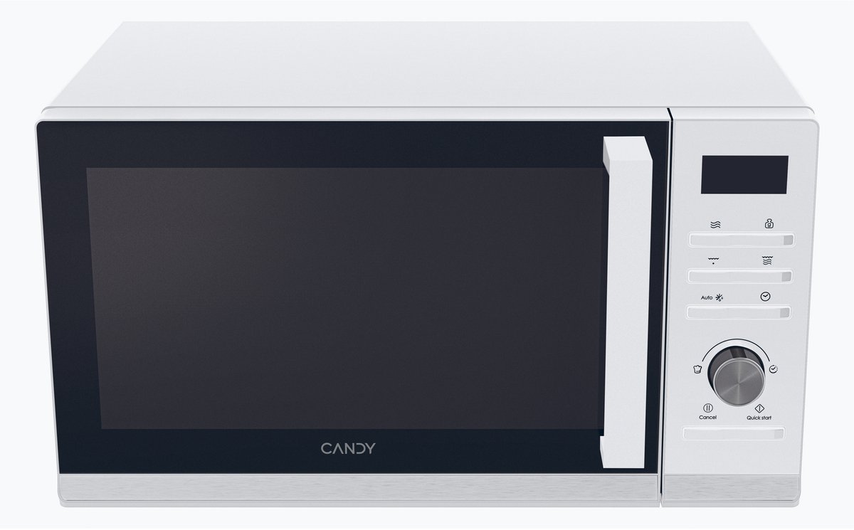 Candy Moderna CMGA23TNDW Wit Grill-magnetron Aanrecht 23 l 900 W