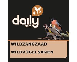 Wildzangzaad - 1.5KG -Inheemse vogels - Putter - Huismus - Roodborstje-Vink-Mees-Koolmees