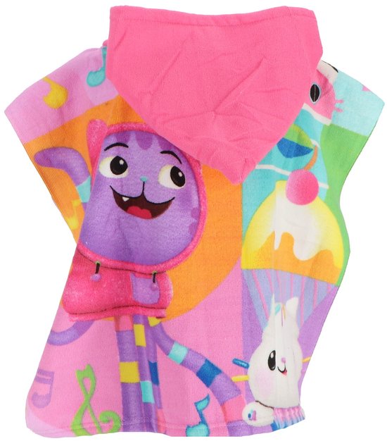 Gabby's Dollhouse 100% Cotton Kids Towel - 55 X 27.5 Inches - Bath & Beach Towel For Toddlers