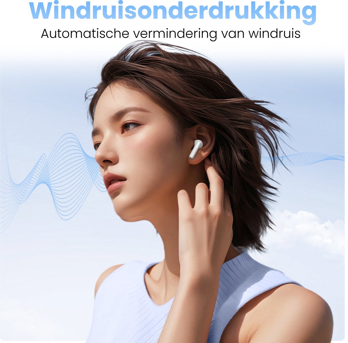 Xssive TWS15 Draadloze Oordopjes - Drievoudige Noise Cancelling & Hi-Res Audio - Bluetooth Oordopjes Geschikt voor iPhone, Samsung Oortjes Draadloos – foto 5
