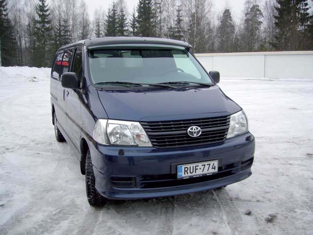 Zonneklep - Smoke - Toyota - Hiace - 1996-2013