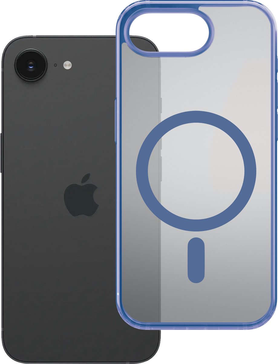 Apple iPhone 16E - 3mk Frosty MagCase Blauw