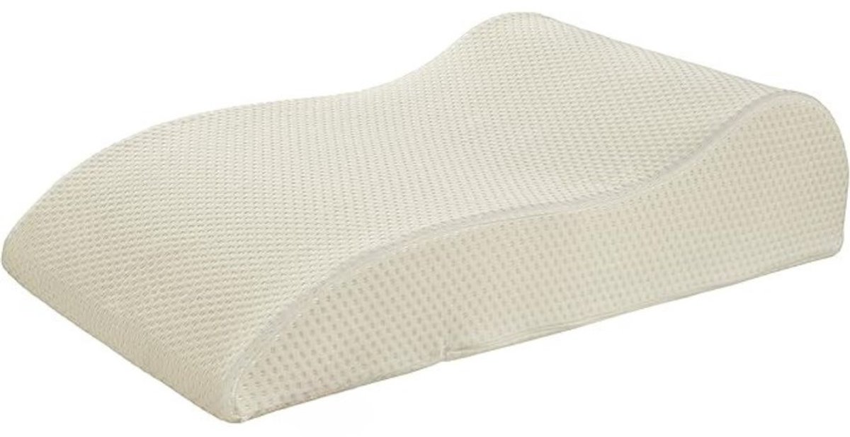 GTB® Beenkussen Rugslaper - Wigkussen - Beenkussen - Wit - 40cm x 68cm - 17cm