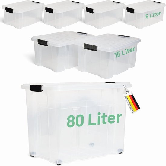 VON Leitz 3-delige set opbergdozen met deksel, 29 l, groot, 100% gerecycled karton, geometrisch design, voor school, studie en huishouden, wit, 3 stuks, 61430001 VON Leitz 3-delige set opbergdozen met deksel, 29 l, groot, 100% gerecycled karton, geometrisch design, voor school, studie en huishouden, wit, 3 stuks, 61430001