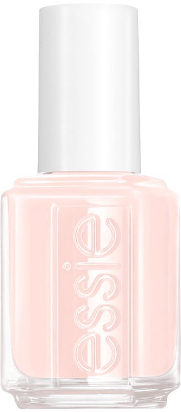 Flesje Essie nagellak in een lichte, zachte roze kleur.