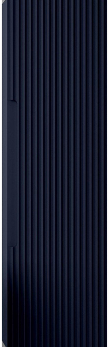 FugaFlow Eccelente Arredo Hoge Kast - 120x34.5x34.5cm - 1 deur - mat marine blauw - MDF