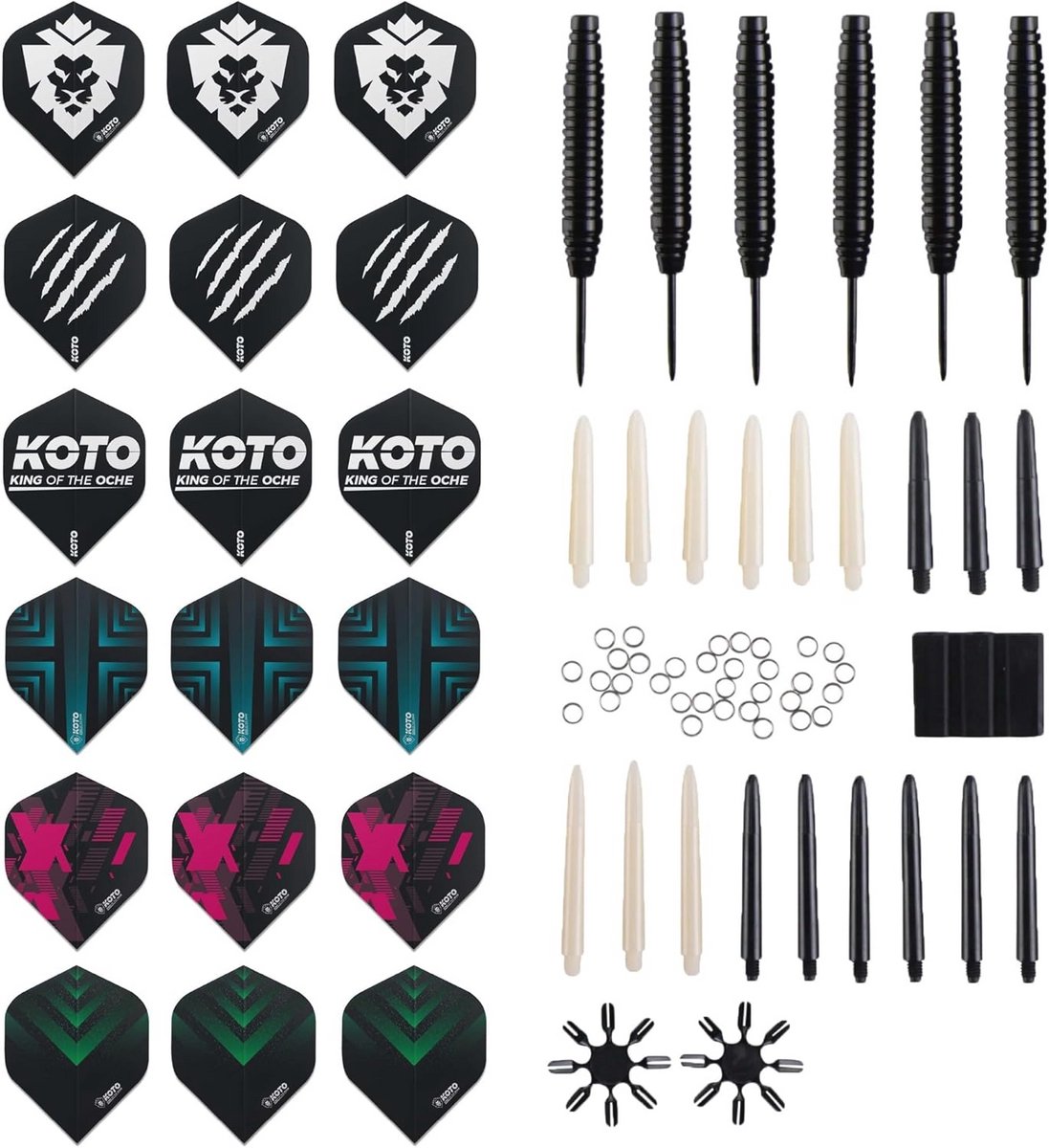 Professioneel Dartbord Set met Surround en Darts – Complete Dart Set voor Beginners en Gevorderden