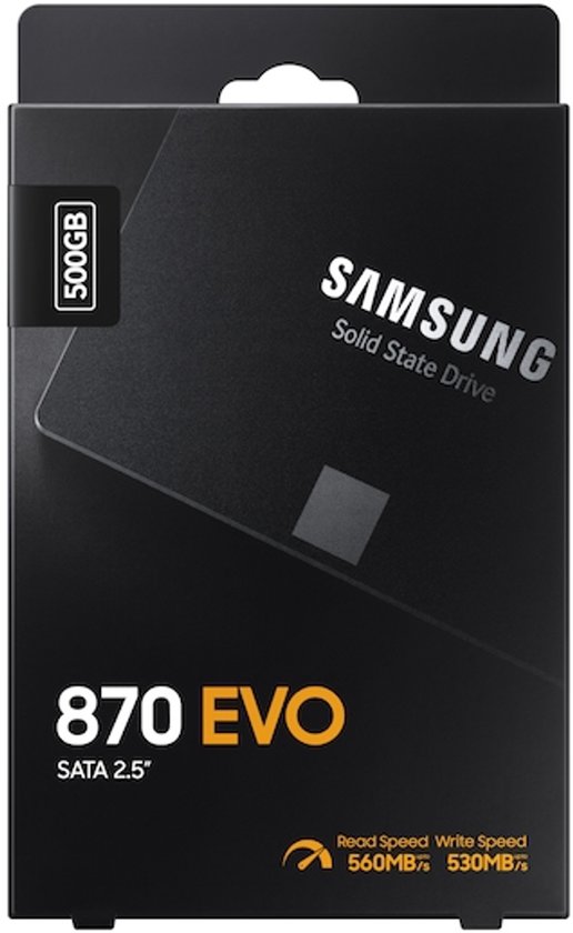 Samsung 870 EVO - Interne SSD - 2.5 inch - 500 GB