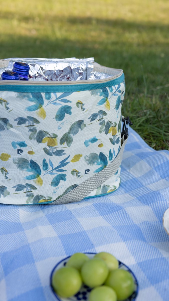 Geïsoleerde Koeltas| Lunchtas| Thermotas| 10 Liter| Picknicktas| Koeltas voor op reis met draagband van Eono. — afbeelding 2