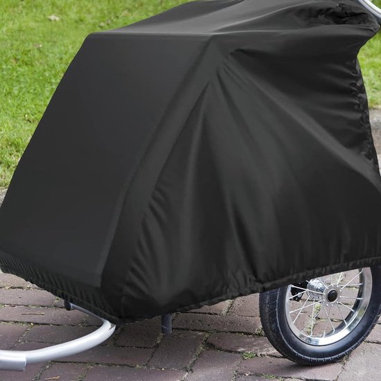Fietshoes, waterdicht, bakwiel, scheurvast dekzeil van 420D Oxford, uv