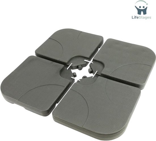 Parasolvoet | Gardalux Verrijdbaar, Vulbaar Tot 45 Liter, Voor Palen Van O 33 50 Mm Antraciet D14600610 I26984 T2271625 Parasolvoet | Gardalux Verrijdbaar, Vulbaar Tot 45 Liter, Voor Palen Van O 33 50 Mm Antraciet D14600610 I26984 T2271625
