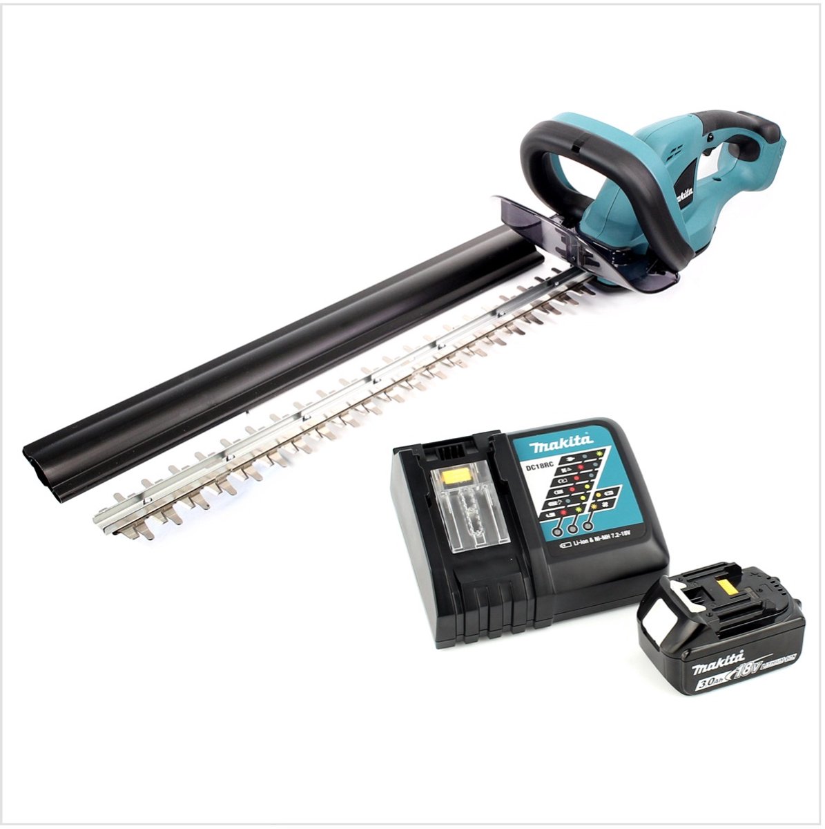 Makita DUH523RF - Heggenschaar set - 18V Li-Ion accu (1x 3.0Ah accu)