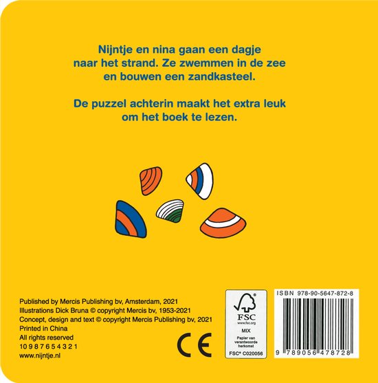 nijntje en nina op het strand