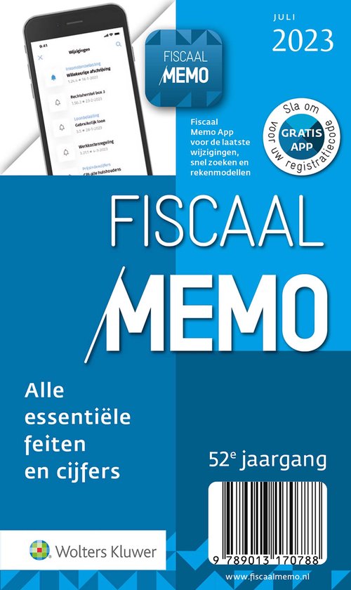 Fiscaal Memo juli 2023 - cover