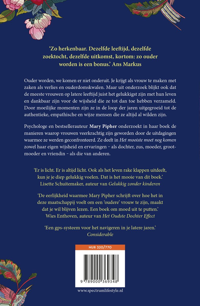 Het mooiste moet nog komen - back cover