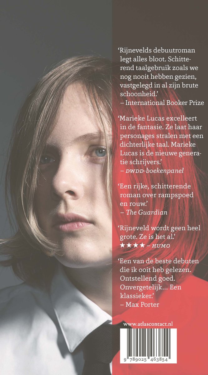 De avond is ongemak - back cover