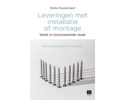 Leveringen met installatie of montage