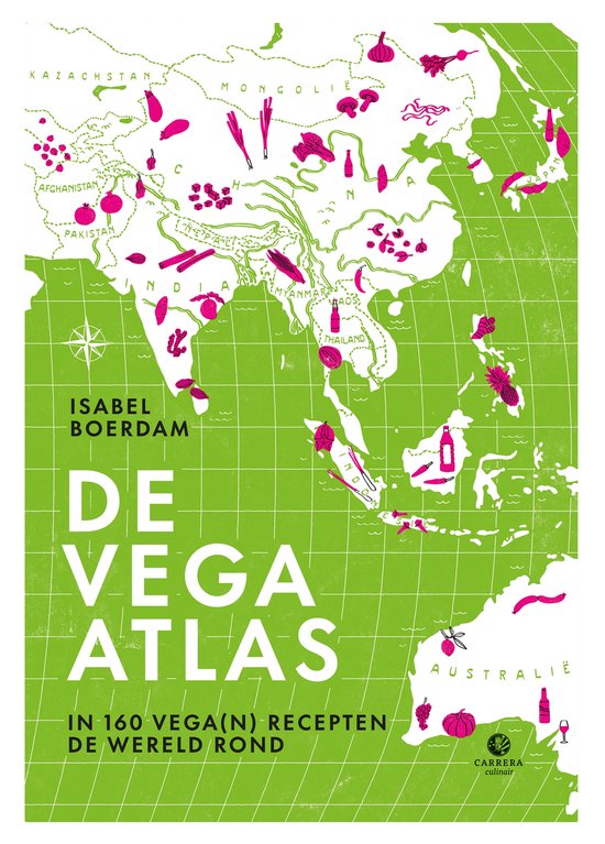 Kookatlassen - De vega atlas - cover