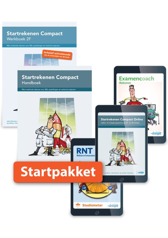 Startrekenen Compact 2F Startpakket - cover