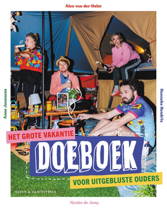 Het grote vakantie-doeboek voor uitgebluste ouders - cover