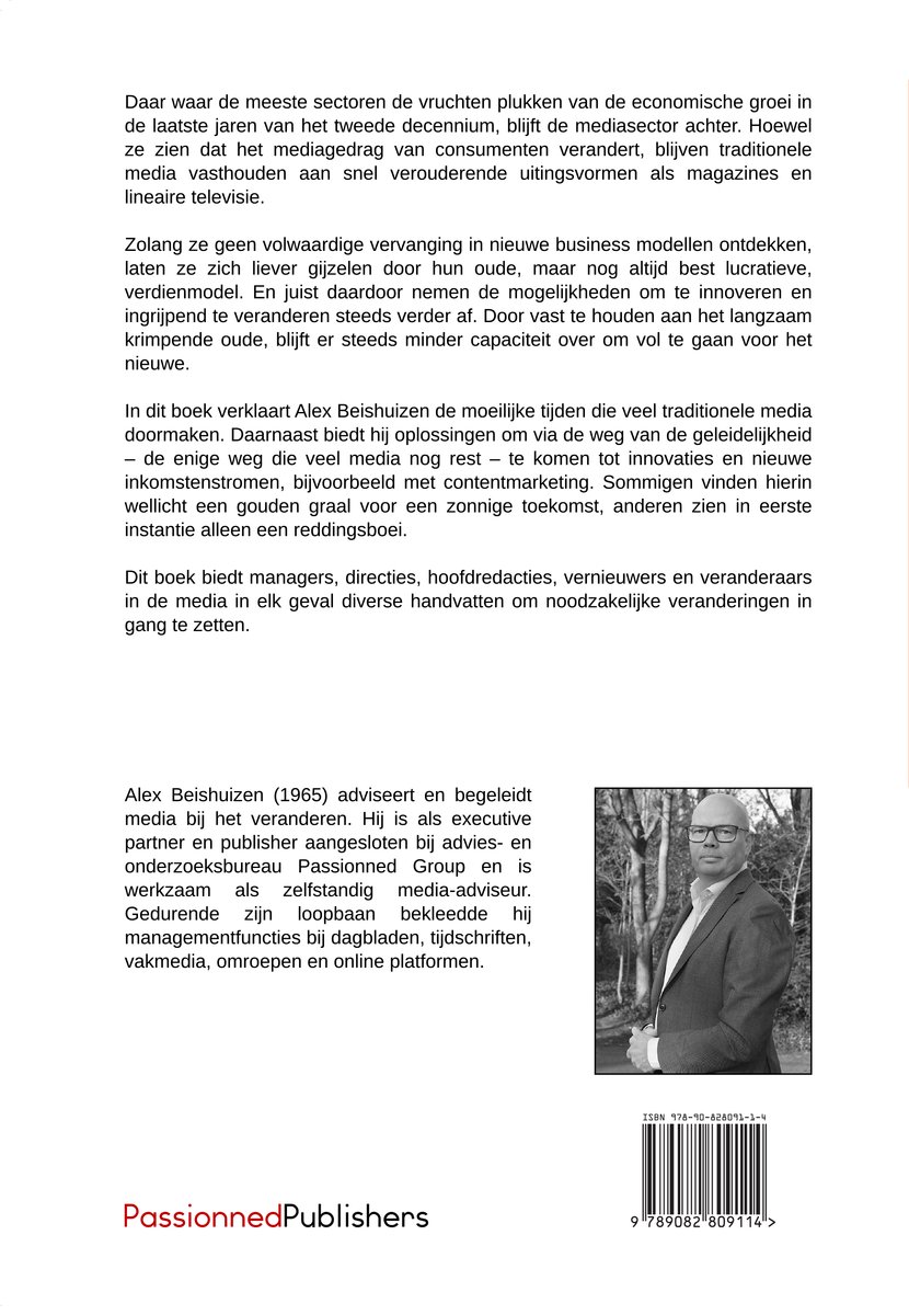 Gouden graal of reddingsboei - back cover