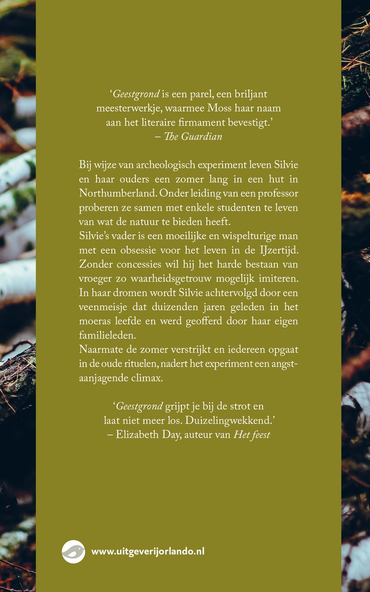 Geestgrond - back cover