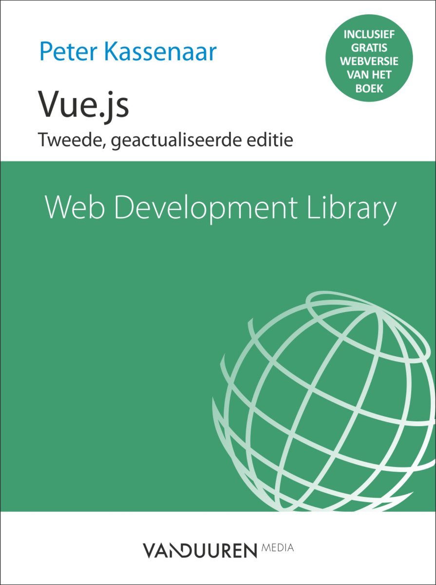 Omslag van Handboek - Web Development Library: Vue.js