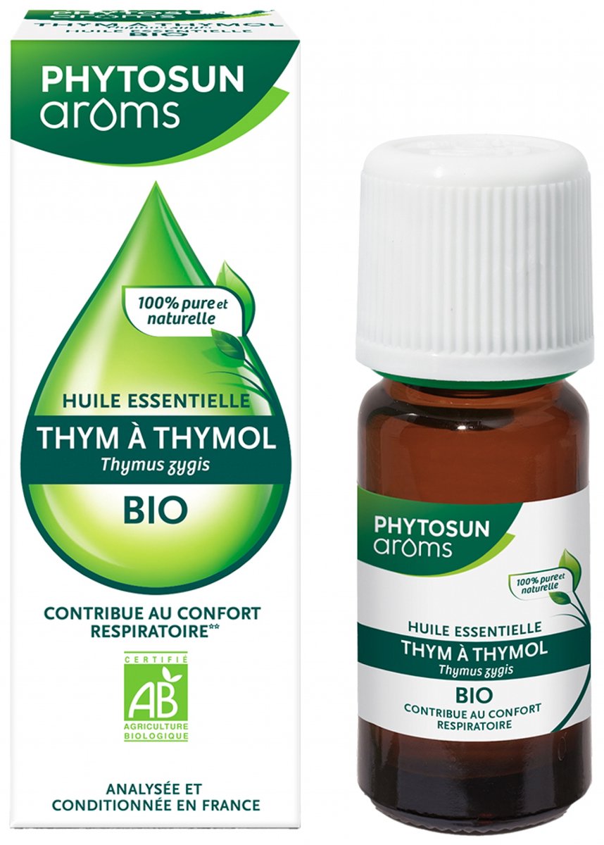 Goedkoopste Phytosun Arôms Tijm Etherische Olie (Thymus Zygis) Bio 10 ml