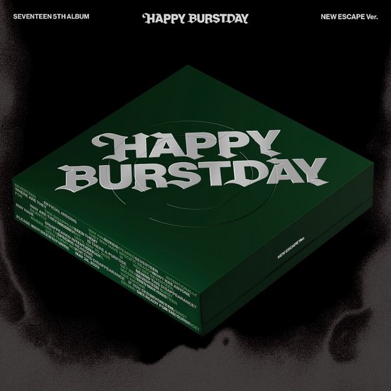 Seventeen - 5th Studio Album 'Happy Burstday' (CD) (New Escape Version)