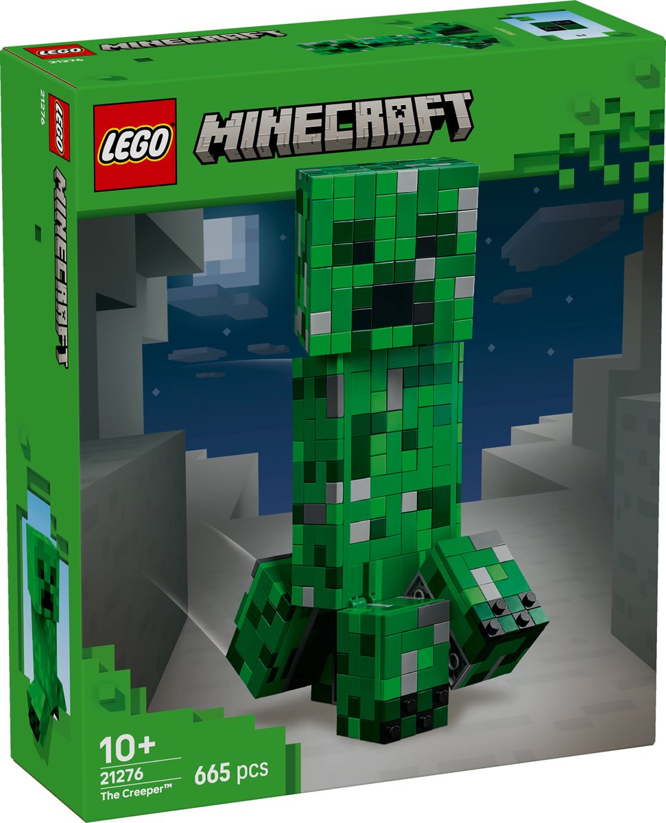 LEGO Minecraft De Creeper Actiefiguur Bouwpakket - 21276 – foto 5