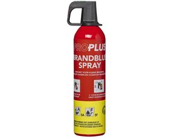 ProPlus Brandblusser 750ml - Schuimblusser - Sprayblusser A en F Schuim - Vetblusser Schuim - Brandblus Spray