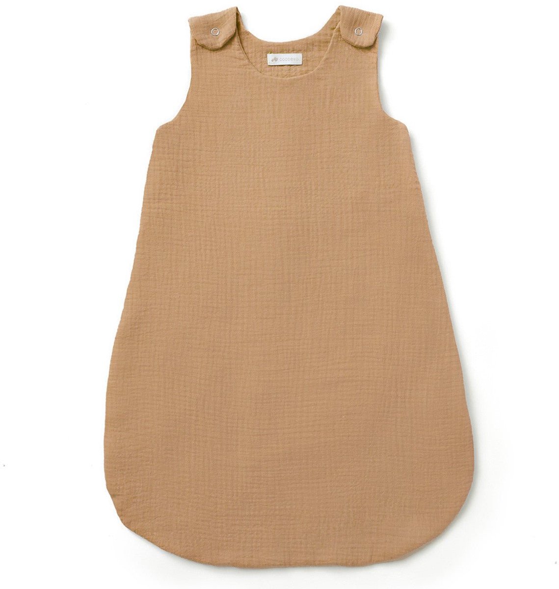 Cocoeko - Baby Slaapzak - 0-6m (70 cm) - Zomer (TOG 1.0) - Camel
