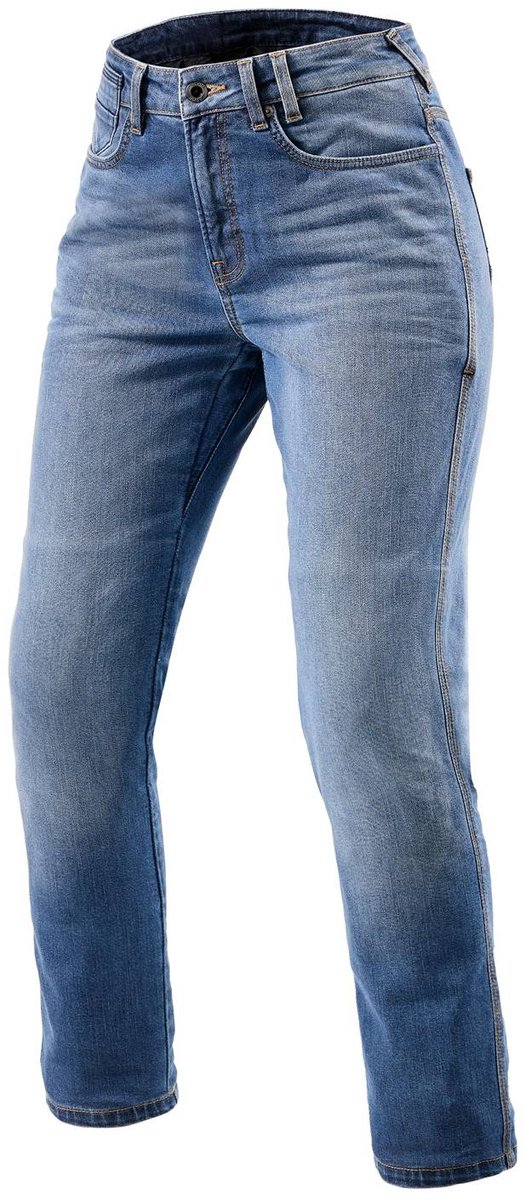 REV'IT! Victoria 2 Ladies SF Classic Blauw Used Motorjeans - Maat L32/W36 - Broek – foto 7