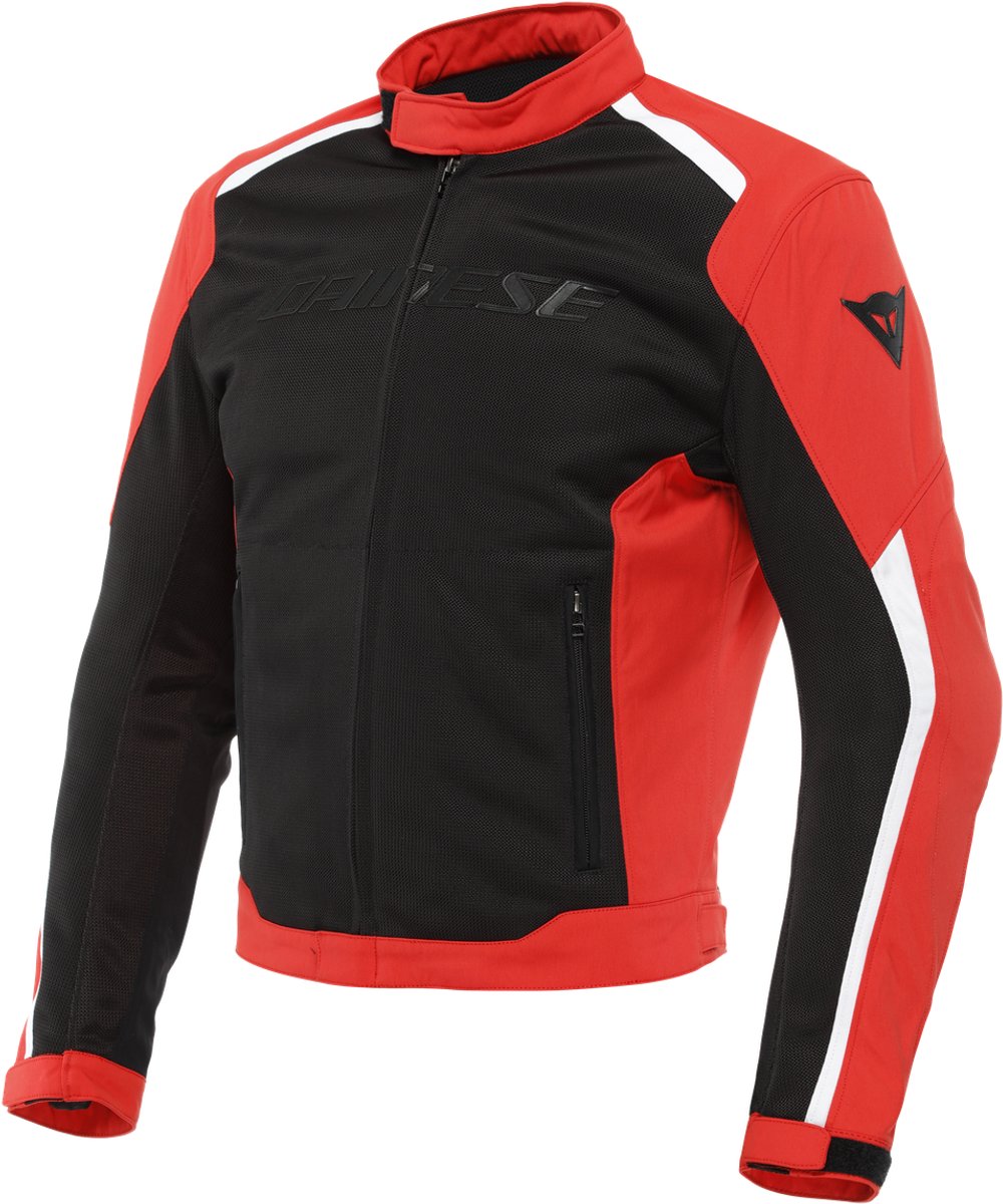 Dainese Hydraflux 2 Air D-Dry Jas Zwart Lava Rood - Jas