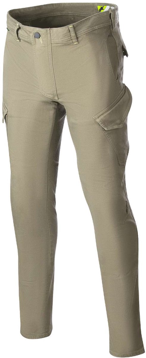 Alpinestars Caliber Slim Fit Tech Rijbroek Militair Groen - Broek