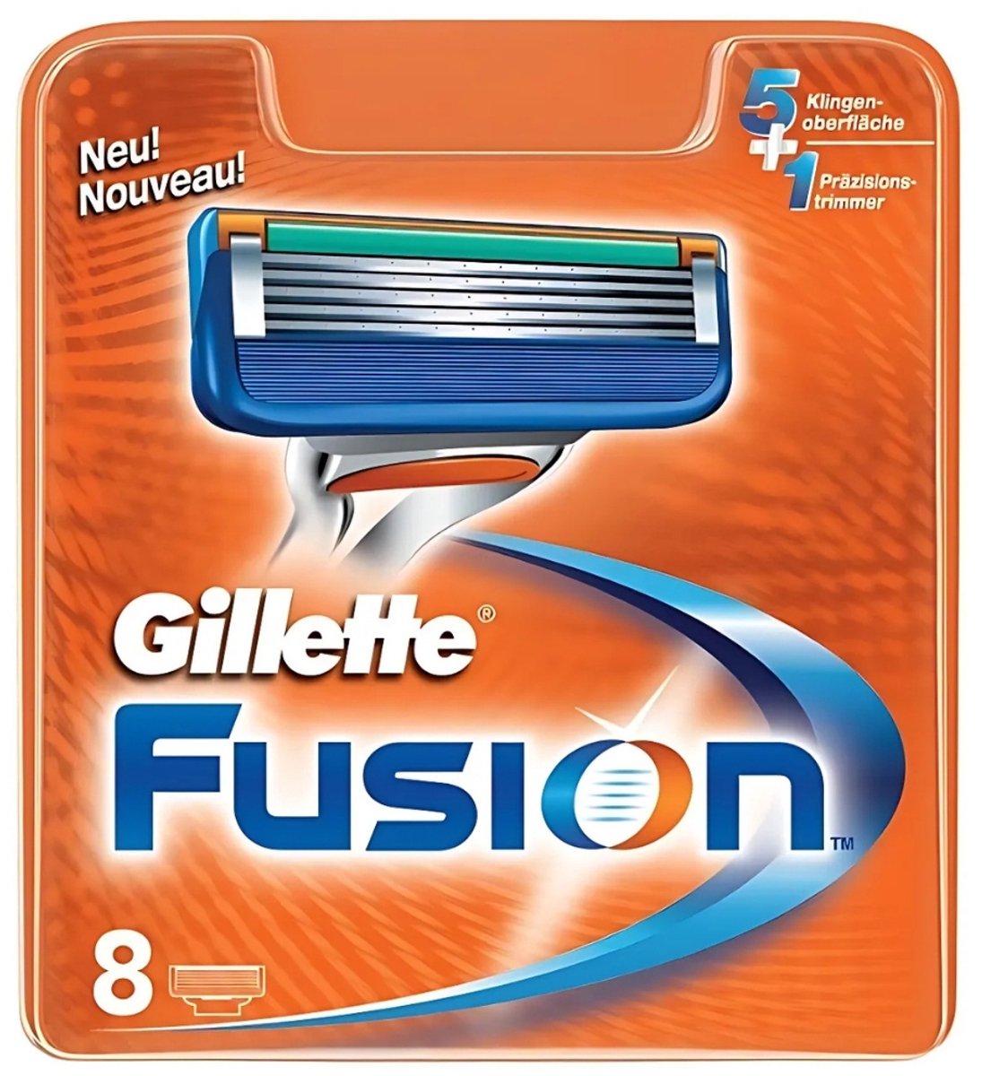 Gillette Fusion Scheermesjes - 8 pack