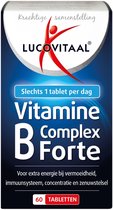 Lucovitaal Vitamine B Complex Forte Voedingssupplement - 60 tabletten