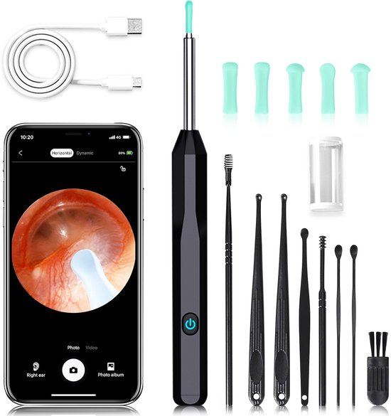 Tandora® Oorsmeer Verwijderaar met Camera