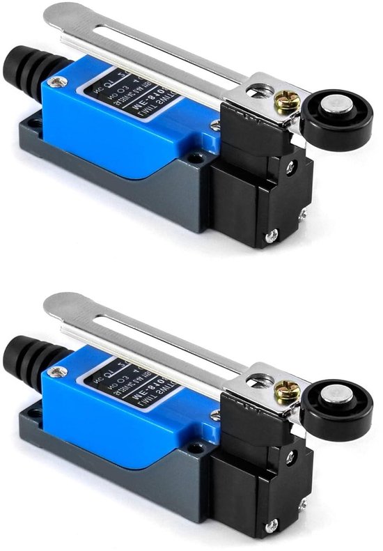 POFET 5 stuks ME-8108 momentane eindschakelaar, instelbare rolhendelarm, NC-NO CNC-frees, laser plasma, compatibel met Ar-duino 0~250V/5A