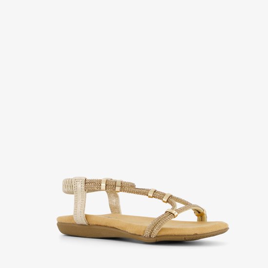 Sandales fille Blue Box couleur or - Taille 33