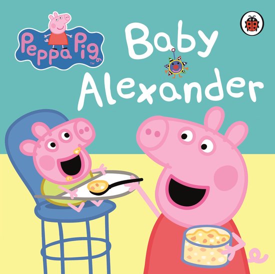Peppa Pig Baby Alexander: Peppa nourrit bébé Alexander à table.