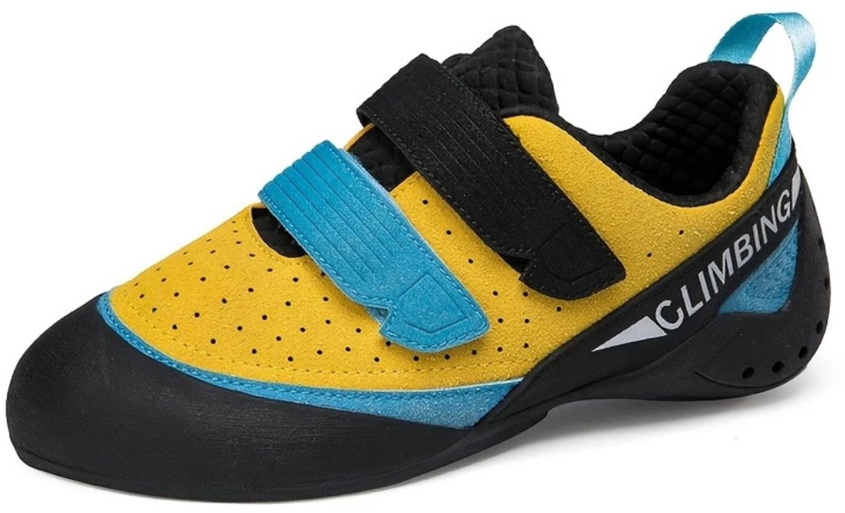 Bovista Boulder Schoenen - Boulderschoenen - Klimschoenen - Heren - Dames - Indoor - Geel - Maat 43