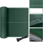 1.5m HDPE Privacy Scherm Groen 30°C-60°CTemperatuurbestendig - Inclusief 50 Kabelbinders