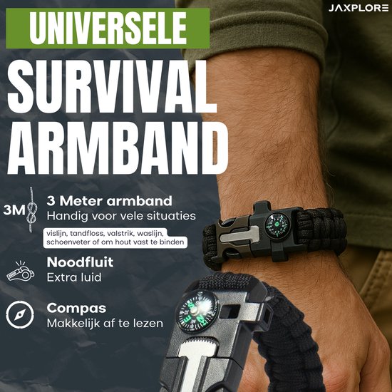 Camp Buddy Basic Feuerstahl XXL - Robuster Magnesium Feuerstab mit über 20.000 Zündungen - Feuerstahl Outdoor Ausrüstung - Feuerstein Survival Kit mit Paracord und Messer Camp Buddy Basic Feuerstahl XXL - Robuster Magnesium Feuerstab mit über 20.000 Zündungen - Feuerstahl Outdoor Ausrüstung - Feuerstein Survival Kit mit Paracord und Messer
