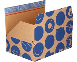 25x Bol.com verzenddozen 280 x 200 x 80 mm