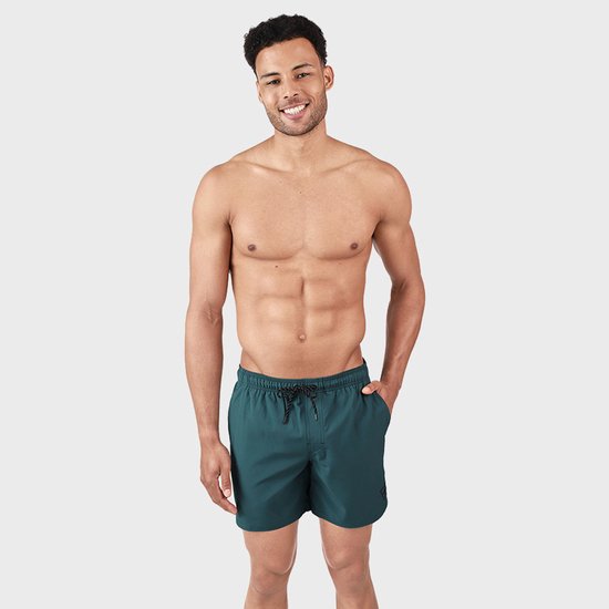 Brunotti Wide Swim Shorts - Fuel green - taille 3XL (3XL) - Adultes - Polyester - 2141130006-6504-3XL