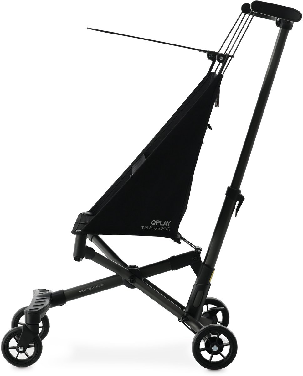 Qplay T18 Buggy - Lichtgewicht en compact - Zwart – foto 6