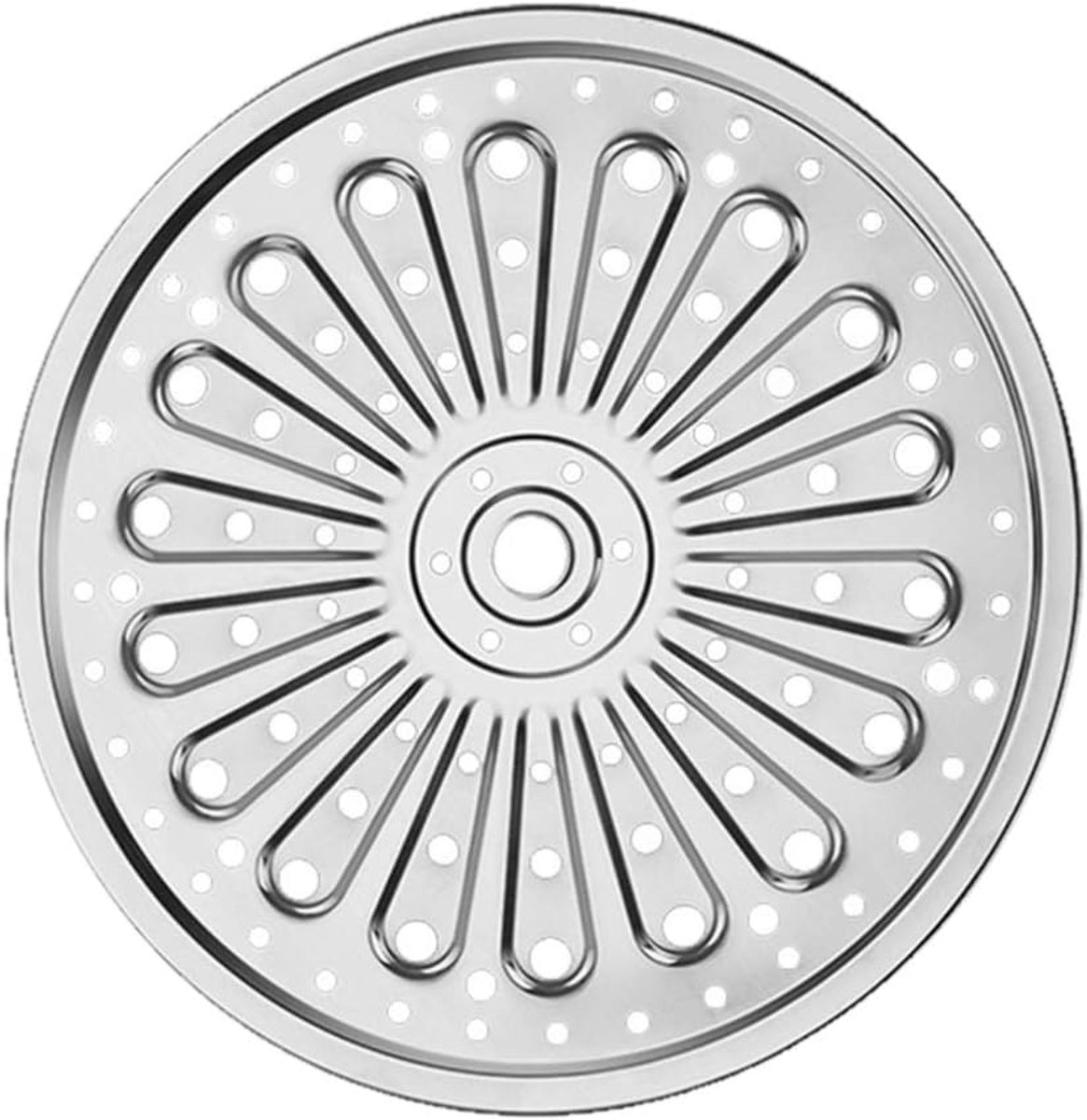 Roestvrij Stalen Stoominzet voor Koken - 28 cm Stoomrek
