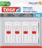 tesa 77774 Platte kabel verstelbaar Wit Inhoud: 4 stuk(s)